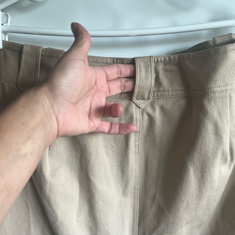 Ralph Lauren khaki midi length Women's Skirt sz 16 - Picture 11 of 11